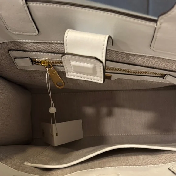 Tory Burch Ella Jacquard Embroidered Quadrant Tote - Picture 2 of 14